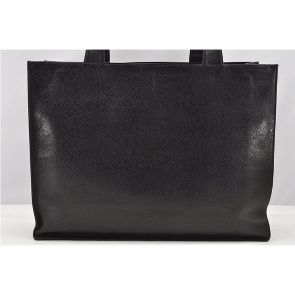 💥💥SOLD—AUTHENTIC CHANEL CC LOGO CAVIAR LEATHER TOTE BAG—SOLD🔥🔥 - Picture 2 of 15